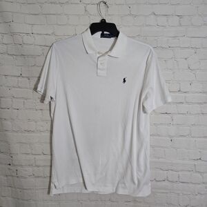 Polo by Ralph Lauren Men's White Polo Shirt Sz L